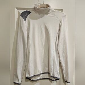 Colmar White Stretch Turtleneck Athletic Pullover Size M